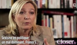 Sexisme en politique : selon Marine Le Pen, la vie politique est incompatible avec la vie familiale