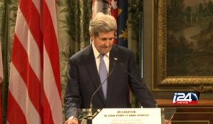 Discours de John Kerry à Paris