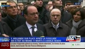 French President Francois Hollande on Paris shooting