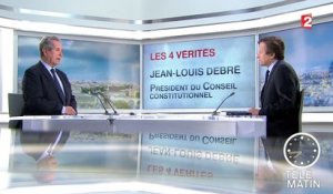 "Il y a des différences de fond entre Sarkozy et Chirac", rappelle Jean-Louis Debré