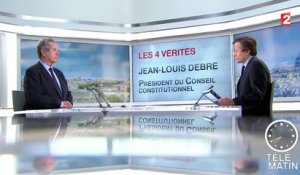 Les 4 Vérités-Jean-Louis Debré présente son livre "Le monde selon Chirac"