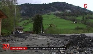Rhône-Alpes : les fortes pluies provoquent d'importants dégâts