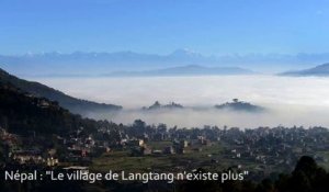 Népal : "Le village de Langtang n'existe plus"