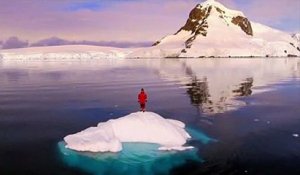Découvrir l'Antarctique en drone