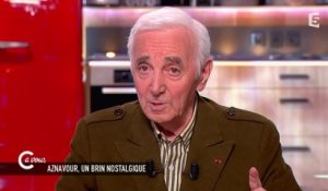 La cuisine de Charles Aznavour - C à vous - 05/05/2015