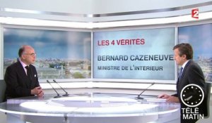 Les 4 Vérités - Bernard Cazeneuve défend sa loi sur le renseignement