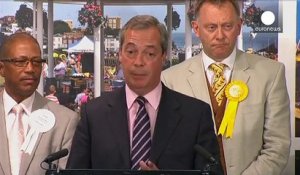 Un seul député pour UKIP, l'au revoir de Nigel Farage