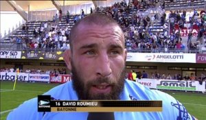 TOP14 - Montpellier-Bayonne: Interview David Roumieu