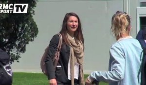 Les joueuses de l'équipe de France sont arrivées à Clairefontaine