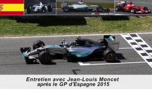 Entretien avec Jean-Louis Moncet après le GP d'Espagne 2015