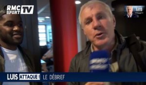 Le débrief de Luis avec Joel Campbell