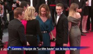 Première montée des marches au 68e festival de Cannes