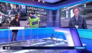 Opération coup de poing contre le trafic de drogue à Saint-Ouen