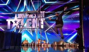 Il bluffe le jury de Britain's Got Talent grâce à un trampoline