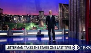 La dernière de "The Late Show" with David Letterman