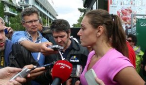 Roland-Garros 2015 - Clothilde De Bernardi : "Mon rêve de gamine c'était d'être  top 10"