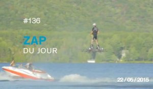ZAP DU JOUR #136 : Record de distance sur un hoverboard / Teaser : L'idéal / Alligator vs 4x4 /