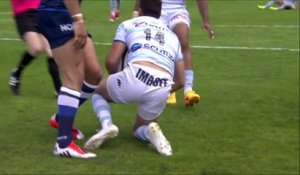 TOP14 - Racing Métro 92 - Castres: Essai 1 Juan Imhoff  (RM92) - J26 - Saison 2014/2015