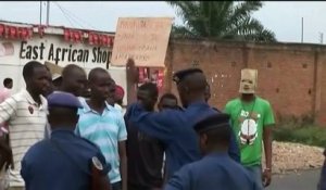 Burundi : nouvelles manifestations émaillées d'incidents