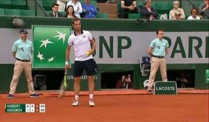 Roland-Garros : Gasquet s'impose sans forcer face au Belge Gigounon