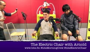 The hitz fm Electric Chair : Arnold