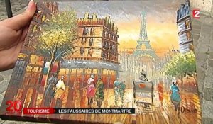 Tourisme : les fausses copies de Montmartre