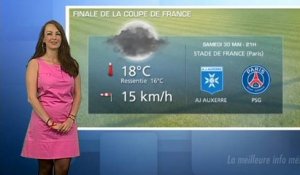 Finale de la Coupe de France : nuages et douceur