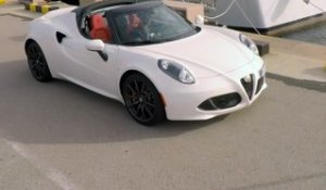 Alfa Romeo 4C Spider : 1er contact en vidéo