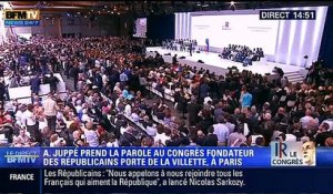 Alain Juppé "peiné" par les sifflets au congrès de l'UMP