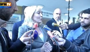 Plainte du Qatar contre Philippot: "nous allons apporter des preuves", dit Marine Le Pen