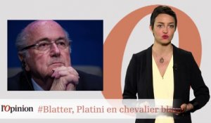#tweetclash : #Blatter, Platini en chevalier Blanc