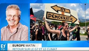 Manifestants, la bonne conscience du G7