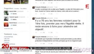 journal 20H : François Hollande Tweet