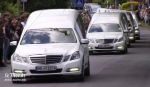Crash de Germanwings : arrivée des dépouilles des lycéens à Haltern am See