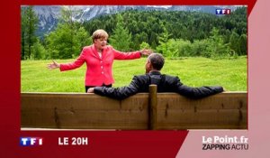 Angela et Barack à l'aise en Bavière - Zapping du 9 juin