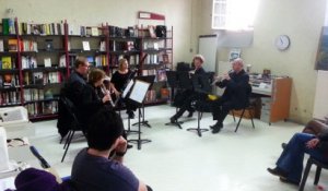 L'Orchestre de Pau Pays de Béarn joue dans le quartier des femmes de la prison