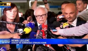 Me Henri Leclerc, l'avocat de DSK, insiste sur le "vide total du dossier"