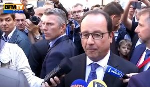 Hollande est-il en campagne au Mans? "Ce n'est pas la saison", répond le président