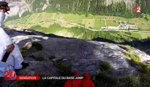 Lauterbrunnen, le paradis suisse du base jump