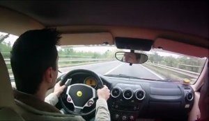 Il manque d'exploser une Ferrari F430 pendant un test à Maranello !