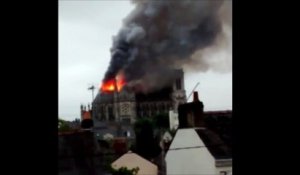 La basilique Saint-Donatien de Nantes ravagée par un incendie