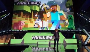 Minecraft HoloLen démo E3 2015
