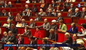 Projet de loi Macron : retour du 49.3