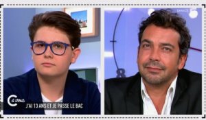 Patrick Cohen (re)passe son Bac face à un candidat de 13 ans - C à vous - 15/06/2015