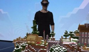 E3 2015 : Minecraft demonstration Hololens