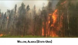 Alaska : un violent incendie détruit une quarantaine de maisons et 3000 hectares de forêt