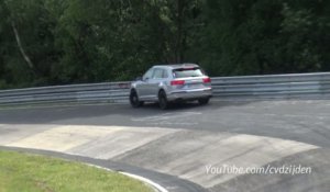 Le futur Audi SQ7 se crashe sur le Nürburgring