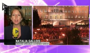 En Grèce, une manifestation de soutien à  Alexis Tsipras
