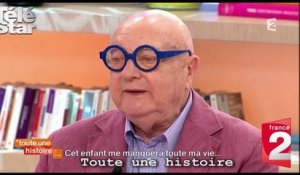 Jean Pierre Coffe évoque la perte de son enfant dans Toute une histoire