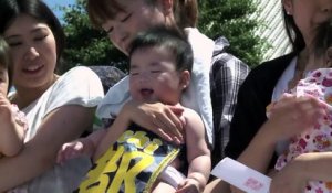 Insolite : le Japon organise des combats de bébés sumos